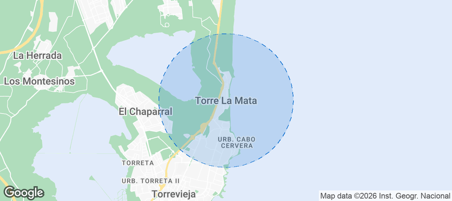 Torrelamata Airbnb map